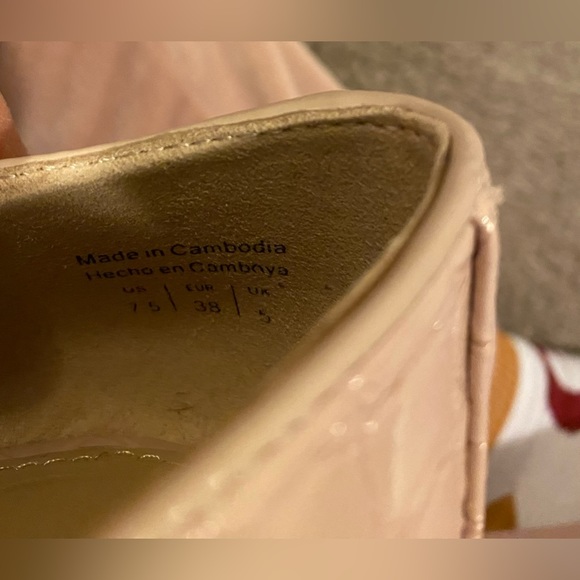 Aldo Gemelli Pink Lace Up Oxfords Size 7.5 - Picture 4 of 6